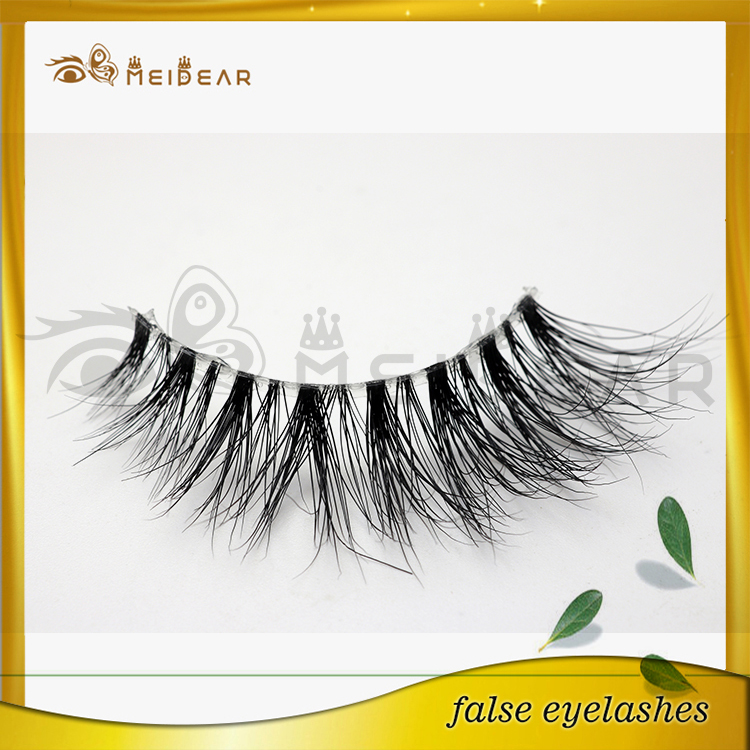Wholesale glamorous own brand 3d mink eyelashes